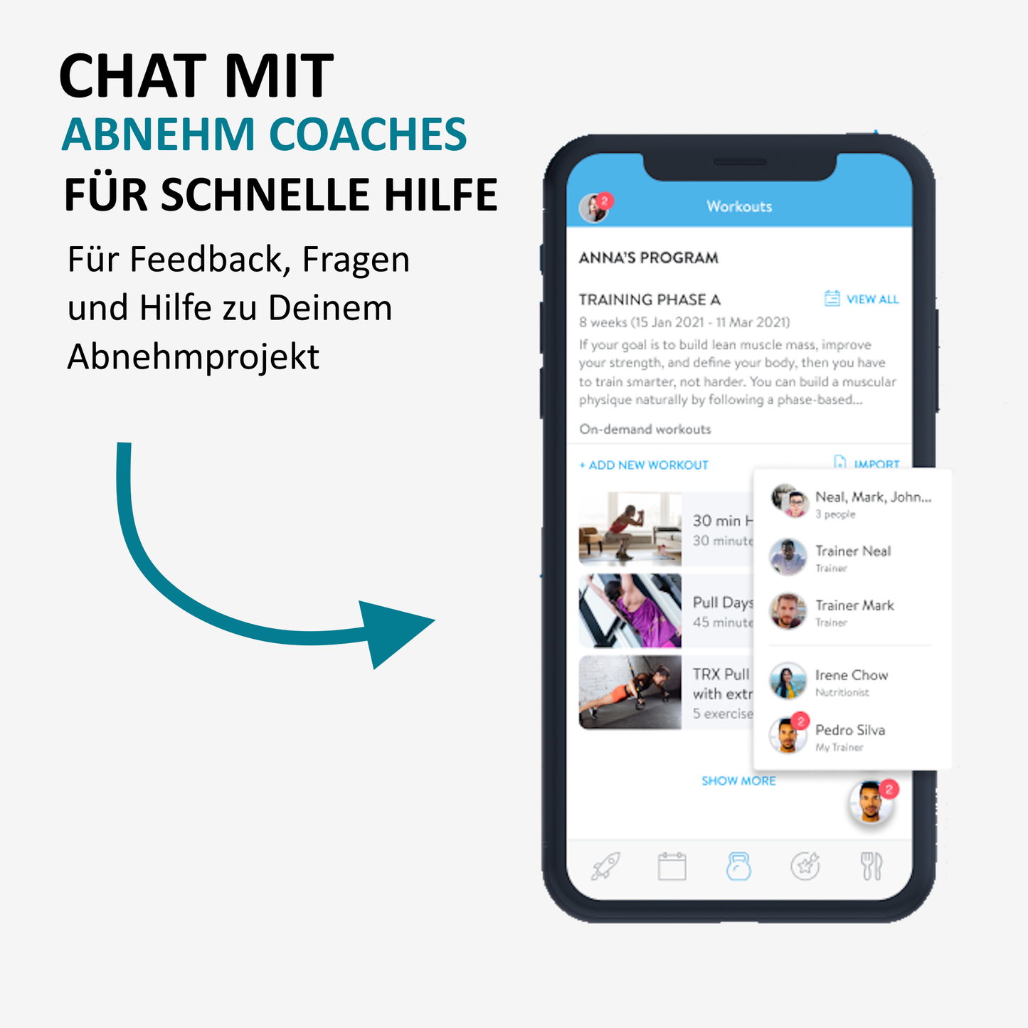 Wegstein Coaching App