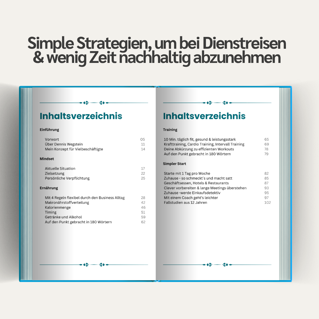 Genussvoll Schlank im Business Alltag