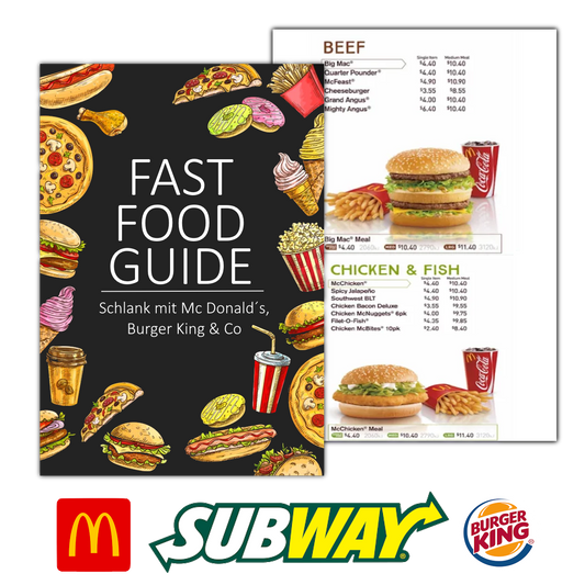 Fast Food Guide - schlank mit Mc Donalds & Co